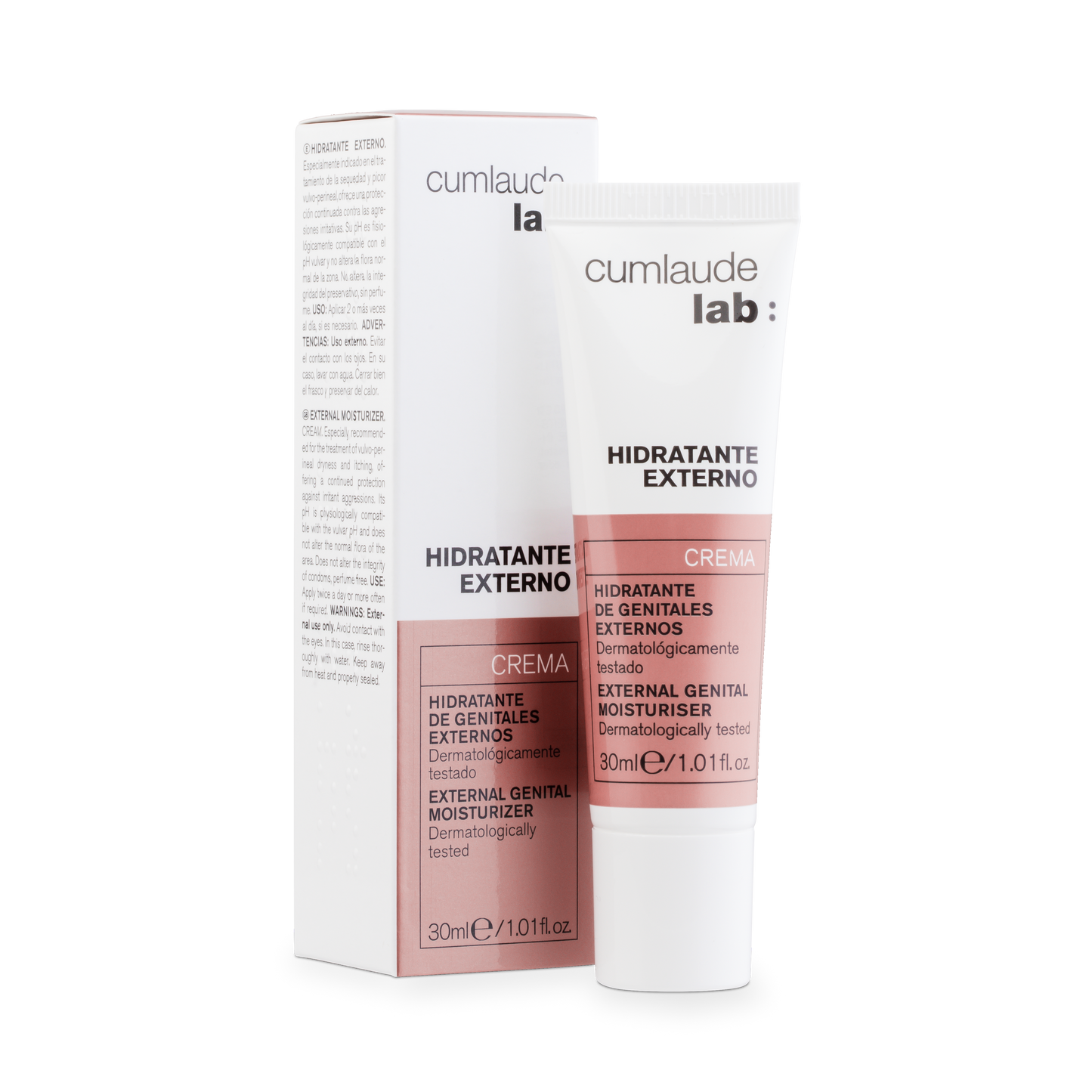 Hidratante externo 30ml - Crema hidratante de genitales externos - Cumlaude Lab